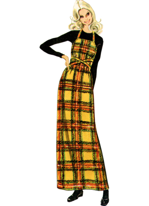 S9739 Misses' Back-Wrap Dress and Jumper in Two Lengths