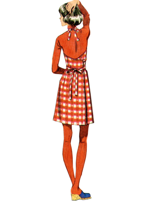 S9739 Misses' Back-Wrap Dress and Jumper in Two Lengths