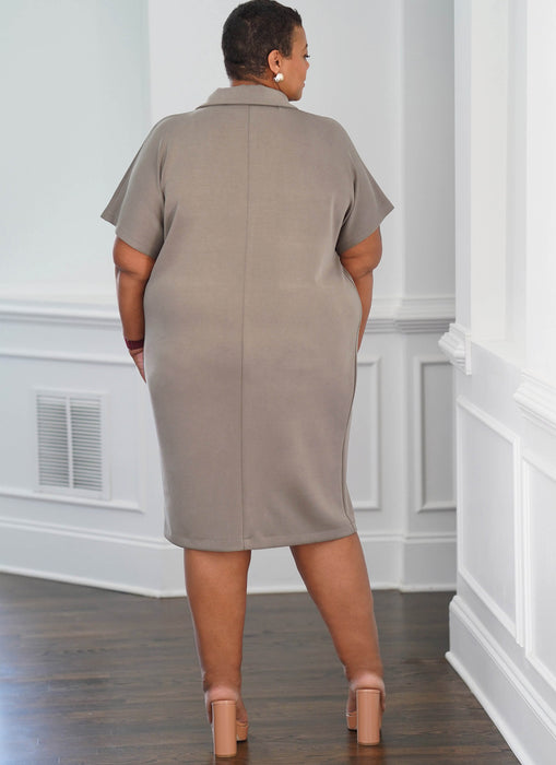 S9741 Women's Knit Dress in Two Lengths by Mimi G Style