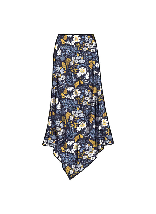 S9751 Misses' Knit Skirts and Pants in Two Lengths