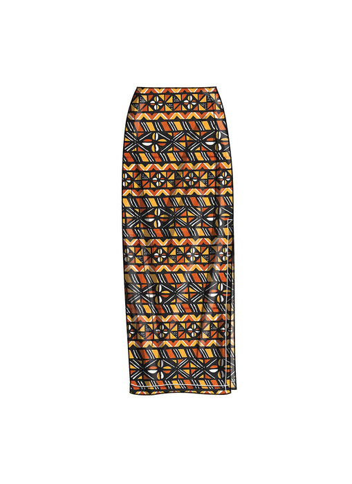S9752 Women's Knit Skirts and Pants in Two Lengths
