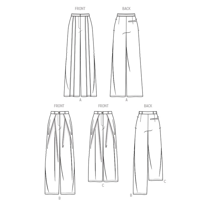 S9753 Misses' Pants