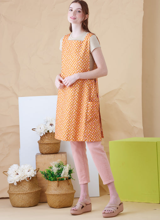 S9766 Misses' Tabard Aprons by Elaine Heigl Designs