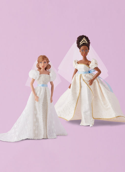 S9769 11 1/2" Fashion Clothes for Regular and Curvy Size Dolls by Andrea Schewe Designs