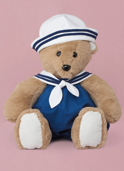 S9771 Plush Bear with Clothes and Hats by Laura Ashley