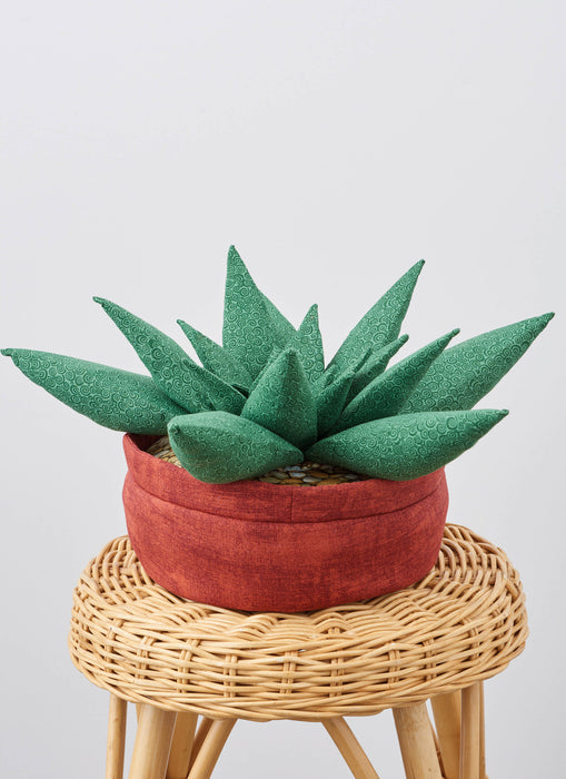 S9772 Decorative Succulent and Cactus Plush Pillows by Carla Reiss Design