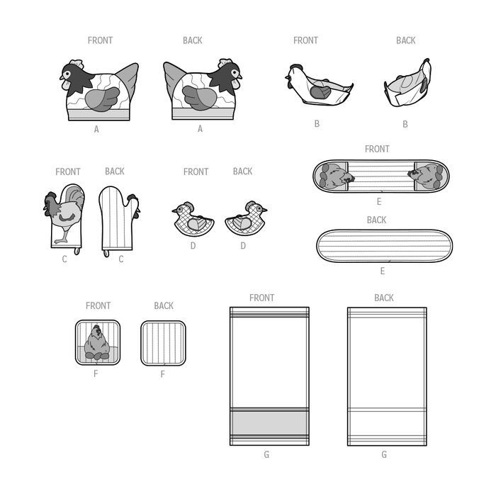 S9773 Kitchen Accessories by Carla Reiss Design