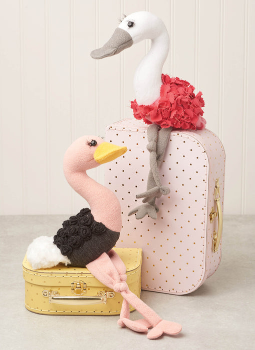 S9774 Decorative Plush Birds by Carla Reiss Design