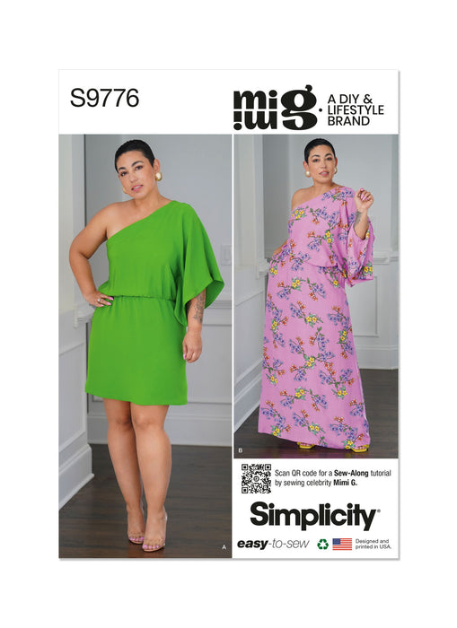 S9776 Misses' Caftan In Two Lengths by Mimi G Style