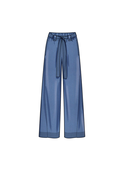 S9785 Misses' Pants