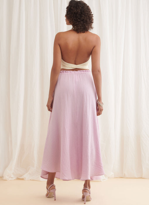 S9786 Misses' Skirt With Hemline Variations