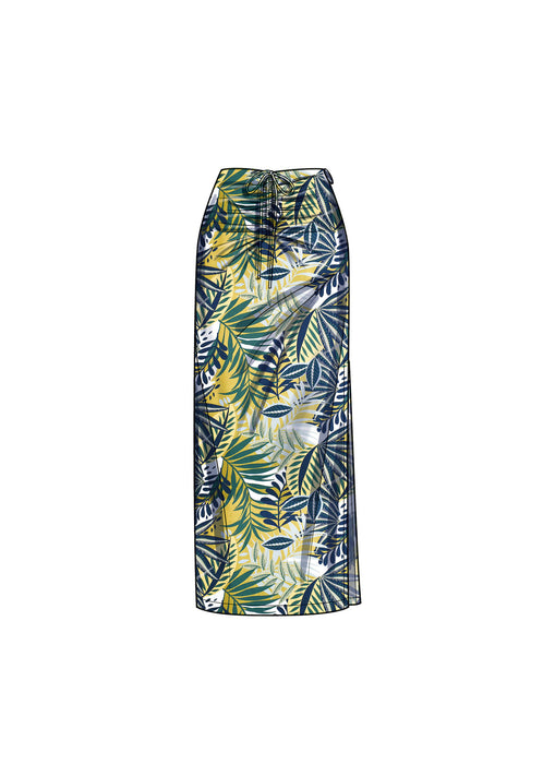 S9788 Misses' Knit Skirts in Two Lengths