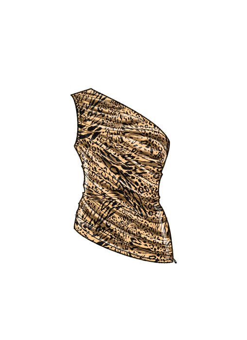 S9790 Women's Knit Tops, Pants and Skirt