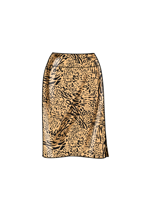 S9790 Women's Knit Tops, Pants and Skirt