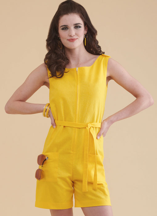 S9792 Misses' Jumpsuit in Two Lengths