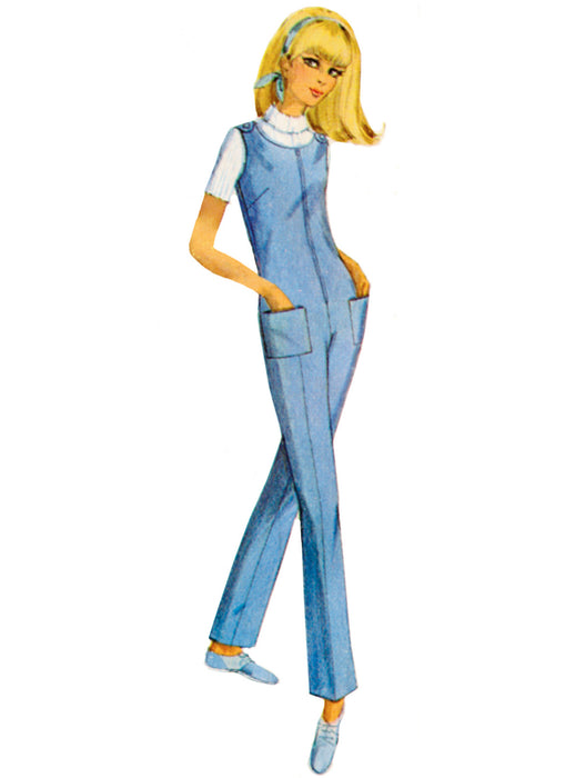 S9792 Misses' Jumpsuit in Two Lengths