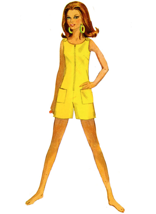 S9792 Misses' Jumpsuit in Two Lengths