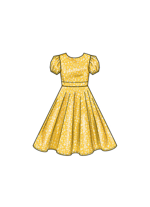 S9799 Children's and Girls' Dresses