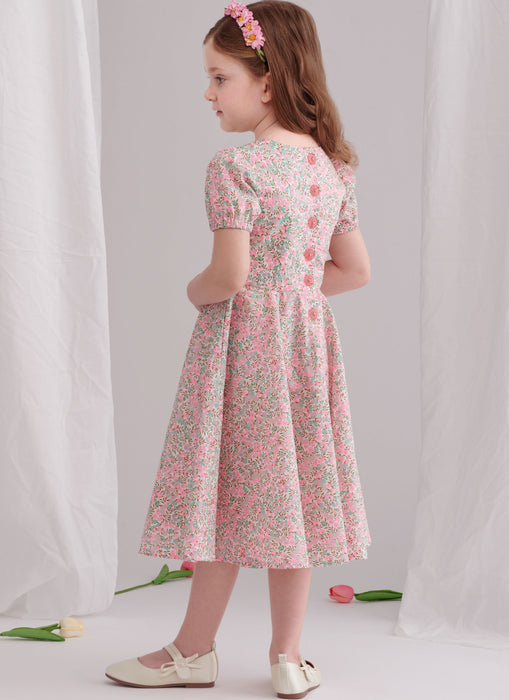 S9799 Children's and Girls' Dresses