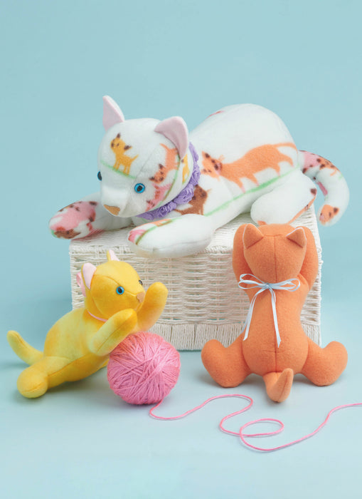 S9837 Plush Animals by Carla Reiss Design