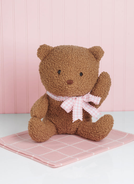 S9838 Plush Animals and Blanket by Elaine Heigl Designs