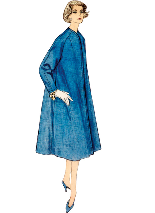 S9847 Vintage 1950s Misses' Coat in Three Lengths