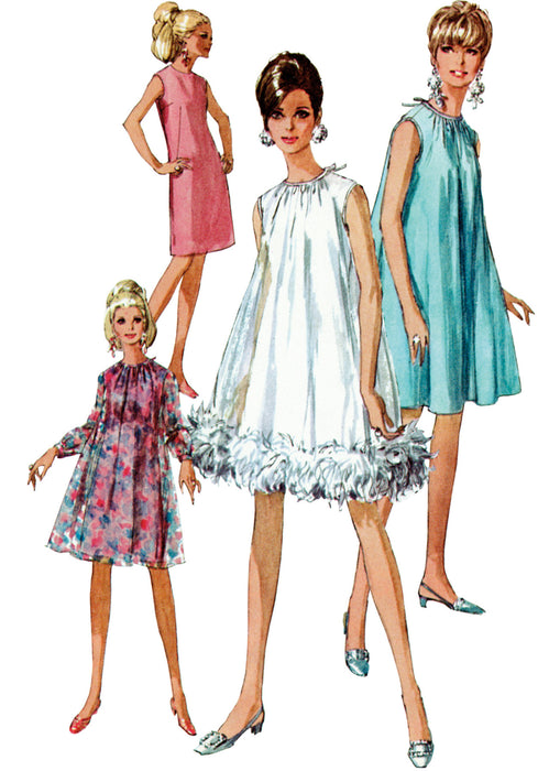 S9848 Vintage 1960s Misses' Dresses