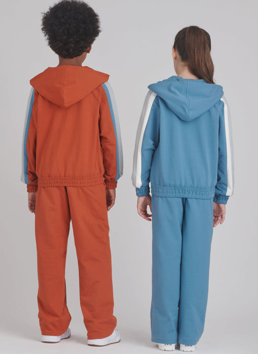 S9865 Girls' and Boys' Jacket and Pants