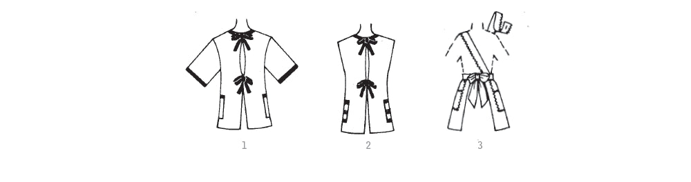 S9868 Vintage 1970s Aprons and Potholder
