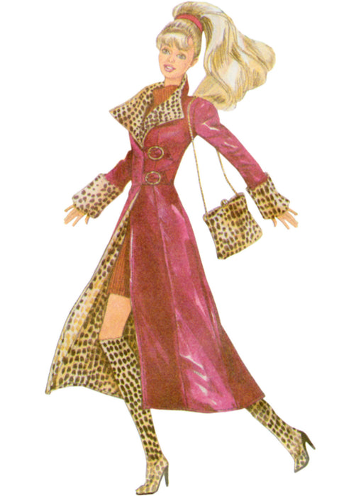 S9869 Vintage 1970s Doll Clothes for 11 1/2" Fashion Doll by Theresa LaQuey