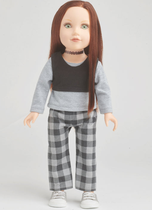S9874 18" Doll Clothes by Carla Reiss Design