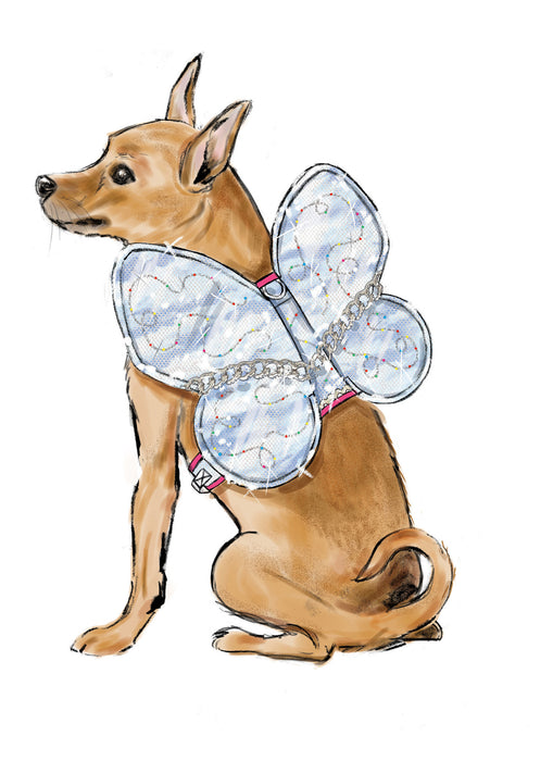 S9875 Dog Harness with Wings by Carla Reiss Design