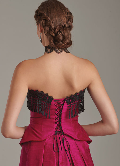 S9880 Misses' Corsets and Sash. Size 32-42