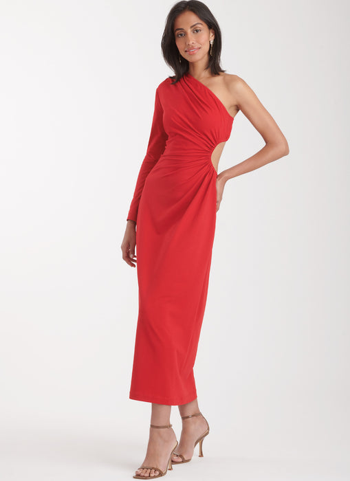 S9885 Misses' Knit Dress in Three Lengths