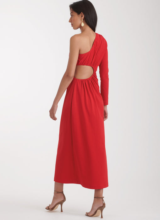 S9885 Misses' Knit Dress in Three Lengths