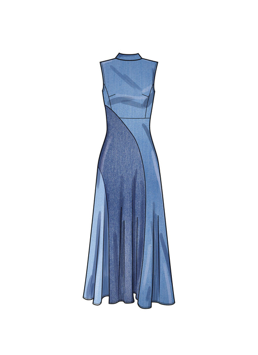 S9886 Misses' Dress with Length Variations