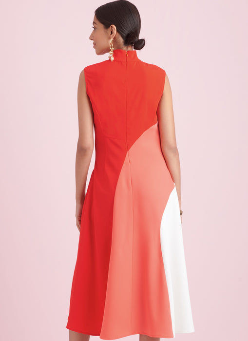 S9886 Misses' Dress with Length Variations