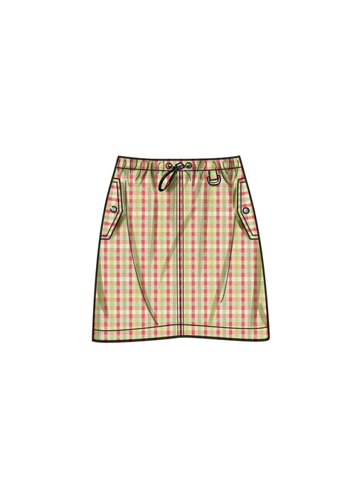 S9891 Misses' Skirt In Three Lengths
