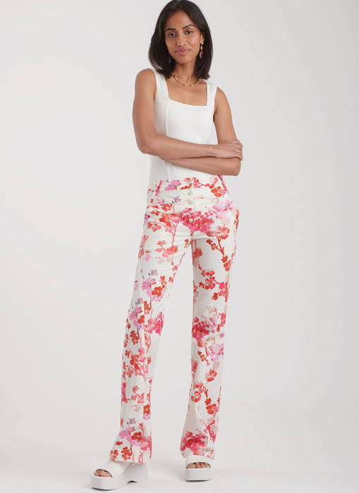 S9892 Misses' Jeans