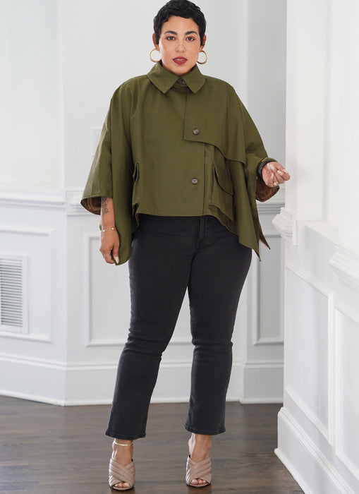S9893 Misses' Cape By Mimi G Style