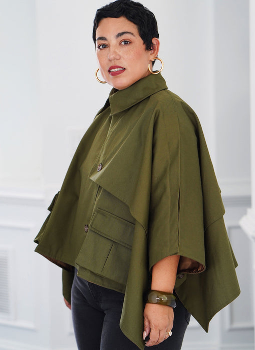 S9893 Misses' Cape By Mimi G Style