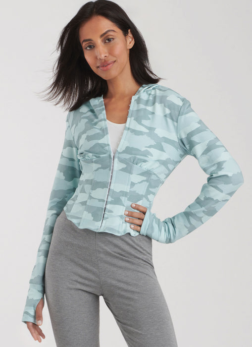 S9895 Misses' and Women's Jacket and Knit Leggings