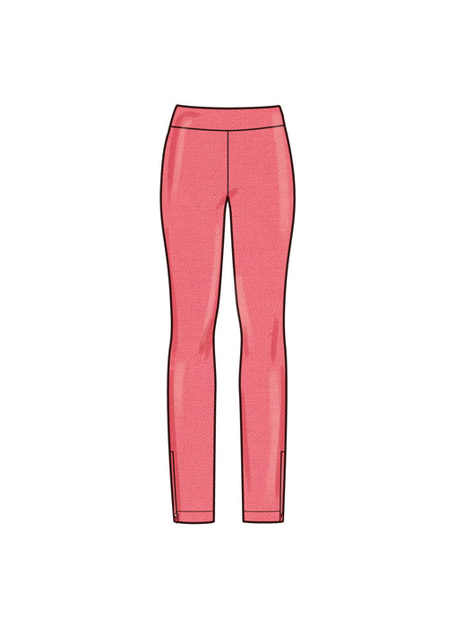 S9895 Misses' and Women's Jacket and Knit Leggings