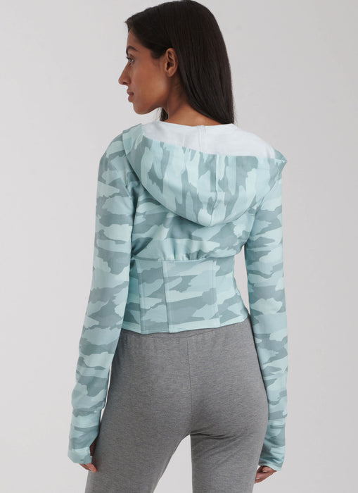 S9895 Misses' and Women's Jacket and Knit Leggings