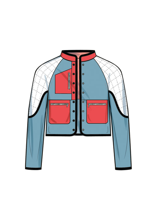 S9896 Unisex Jacket In Two Lengths