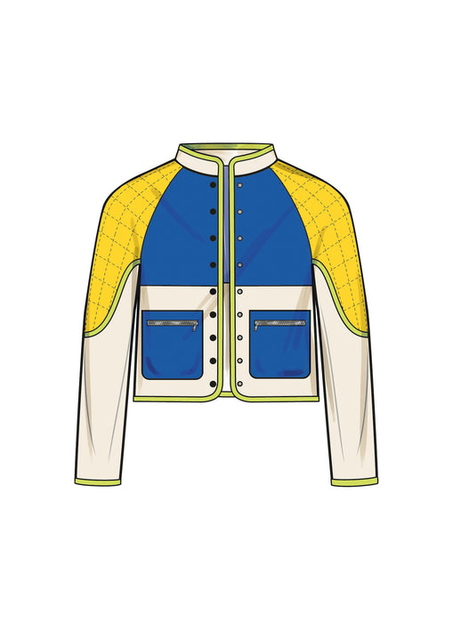 S9896 Unisex Jacket In Two Lengths