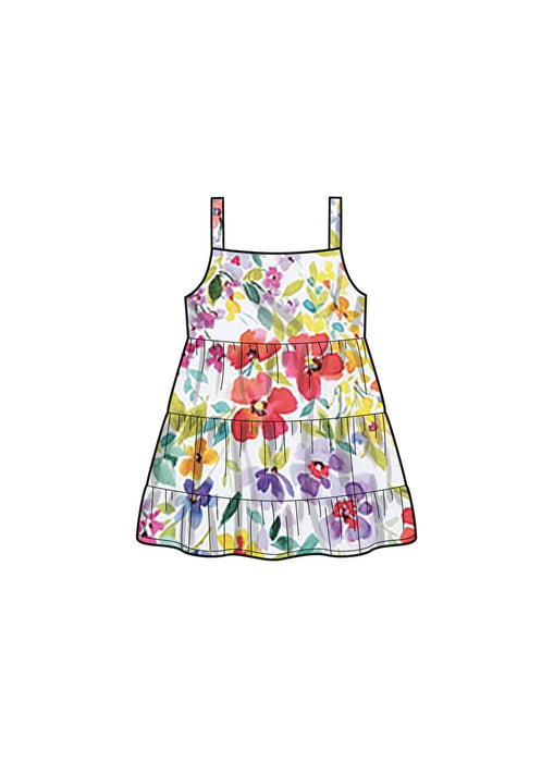 S9899 Toddlers' Jacket and Dresses