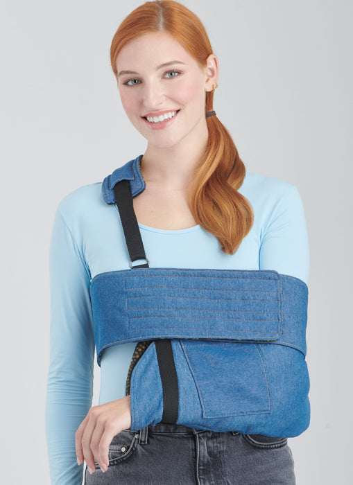 S9902 Wrap, Sleeves and Mitt in Two Sizes and Sling By Carla Reiss Design