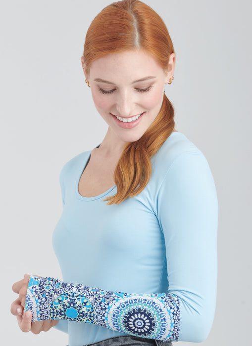 S9902 Wrap, Sleeves and Mitt in Two Sizes and Sling By Carla Reiss Design