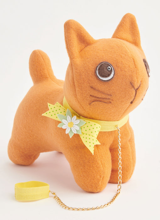 S9910 Plush dolls with clothes and plush pets By Elaine Heigl Designs